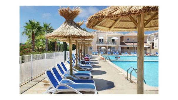 Plages De Sable Fin, Piscine, Hammam, Tennis Lesclesdenicole La Londe-les-Maures ภายนอก รูปภาพ